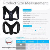 Fully Adjustable Posture Back Support Corrector