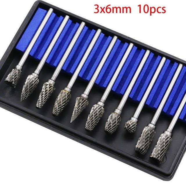 Metal Polishing Cut Carbide Rotary Set