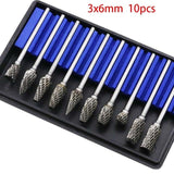 Metal Polishing Cut Carbide Rotary Set