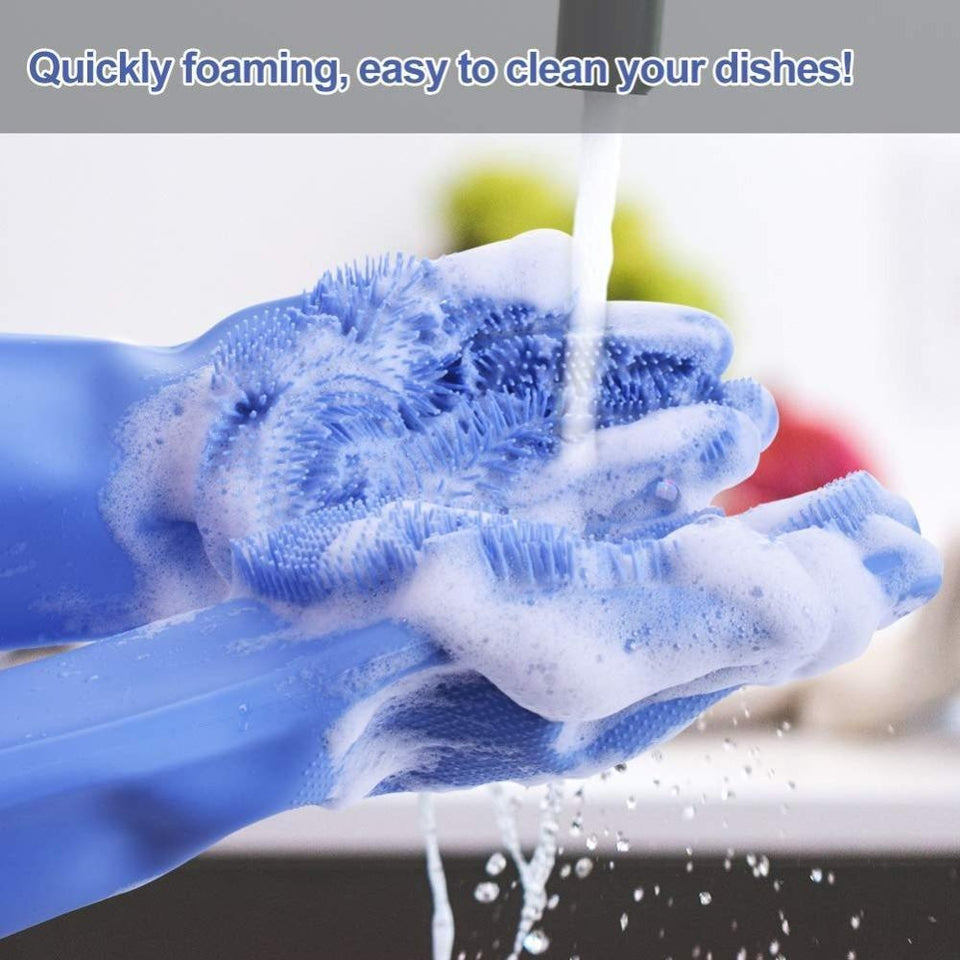 Magic Silicone Dish Washing Glove