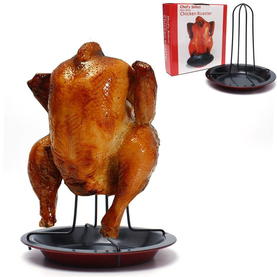 1PC Kitchen Outdoor BBQ Tools Chicken Duck Holder