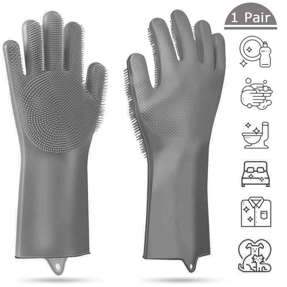 Magic Silicone Dish Washing Glove