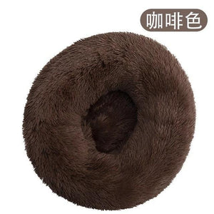 Soft Warm Basket Bed For Pets