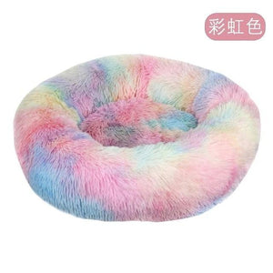 Soft Warm Basket Bed For Pets