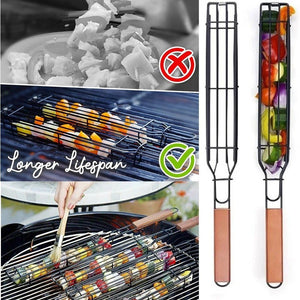 Easy Reusable Kebab Barbecue Basket