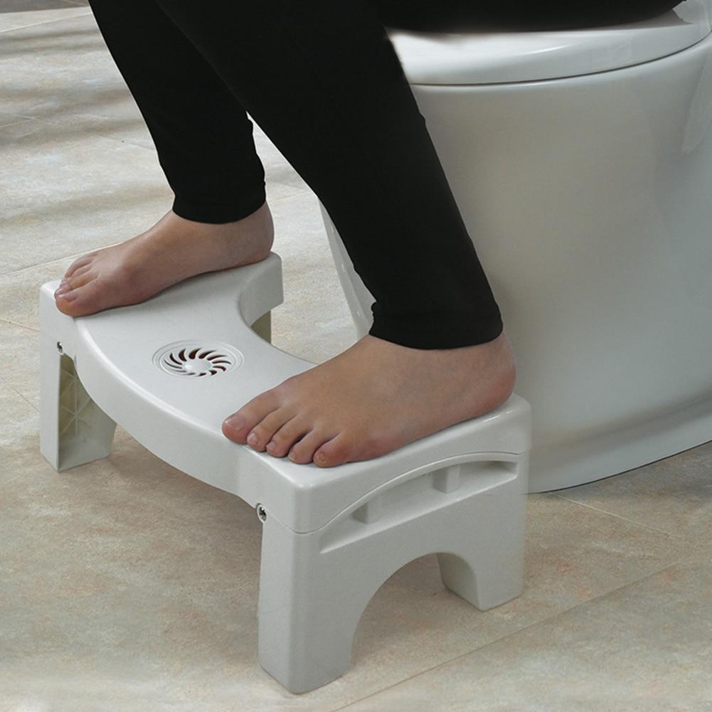 FOLDING MULTI-PURPOSE TOILET STOOL